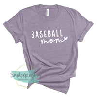 Baseball Mom with heart