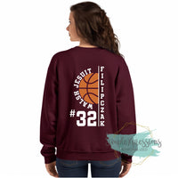 Basketball Mom with Team, Name & Number on back