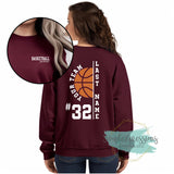 Basketball Mom with Team, Name & Number on back