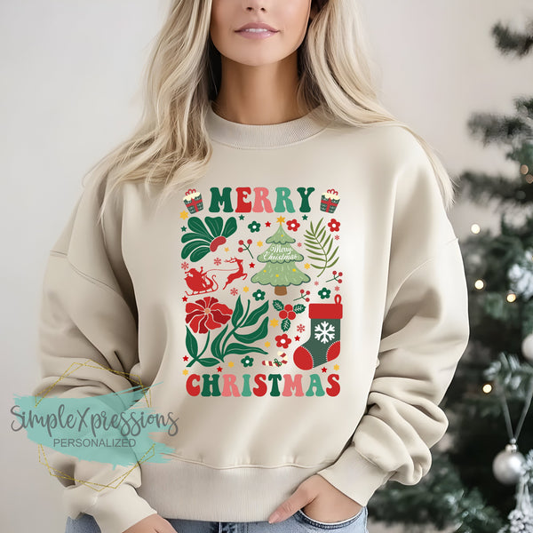 Boho Floral Christmas