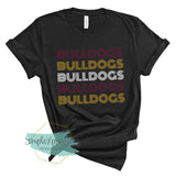 YOUTH Bulldogs Retro Stripes