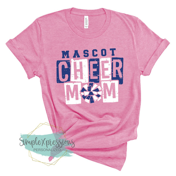 Custom Mascot Cheer Mom