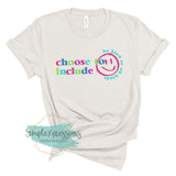 Choose to Include