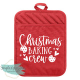 Christmas Baking Crew Pot Holder