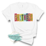 Colorful Panthers