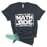 Come to the Math Side we Have Pi