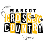 Custom Mascot Cross Country