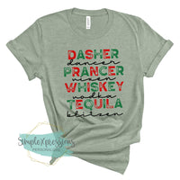 Dasher Dancer Whiskey Vodka