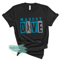 YOUTH Custom Mascot Dive