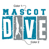 YOUTH Custom Mascot Dive