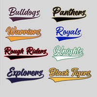 Custom Mascot- Athletic Swash