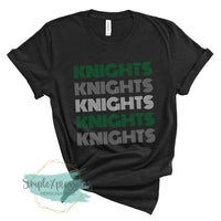 Knights Retro Stripes