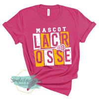 YOUTH Custom Mascot Lacrosse