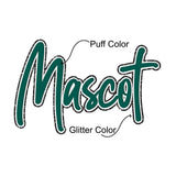 Puff & Glitter Custom Mascot