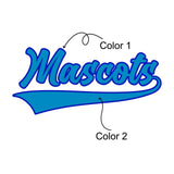 Custom Mascot- Athletic Swash