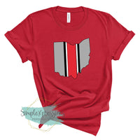 YOUTH Ohio State Stripes