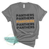 Panthers Retro Stripes