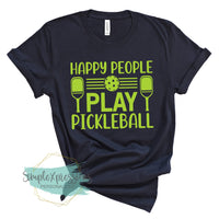 Happy People Play Pickleball